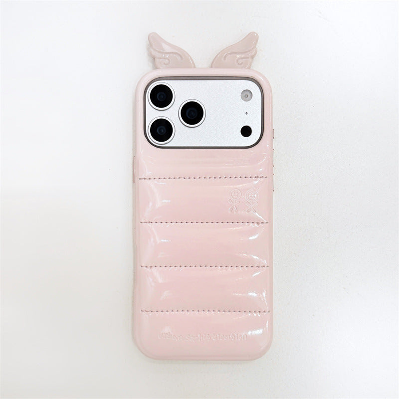 Apple Iphone Leather down Wing Personalized Protective Case (Exclusive)