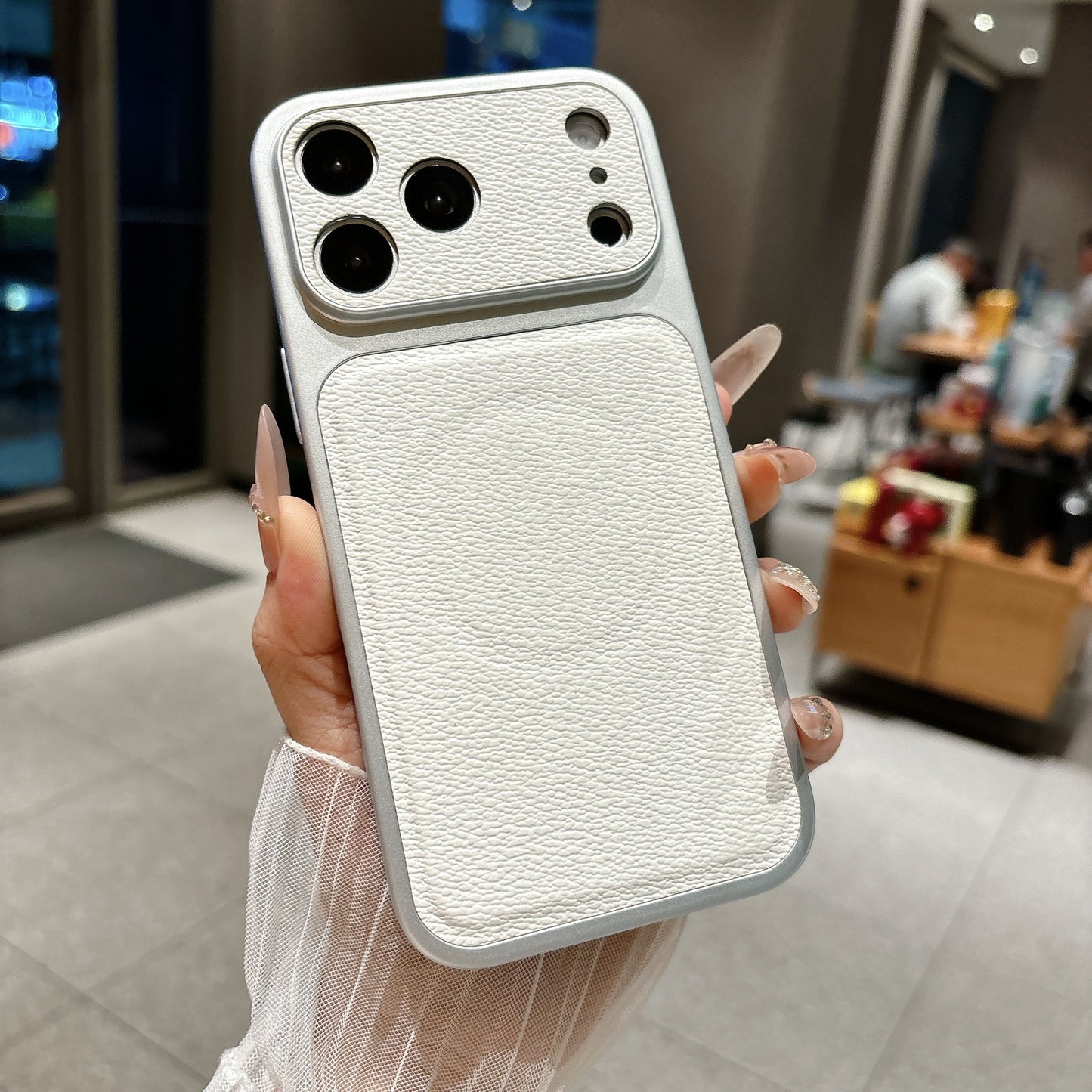 Apple Iphone Veneer Magnetic cover with Vibrant colors  (Exclusive)