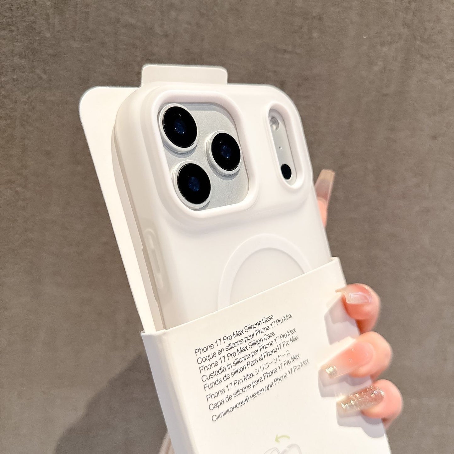 Apple iphone Series Magnetic Frosted  Jelly Two-In-One Anti-Fall Case (Exclusive)