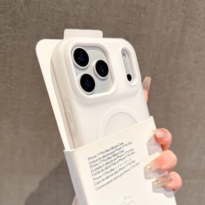 Apple iphone Series Magnetic Frosted  Jelly Two-In-One Anti-Fall Case (Exclusive)