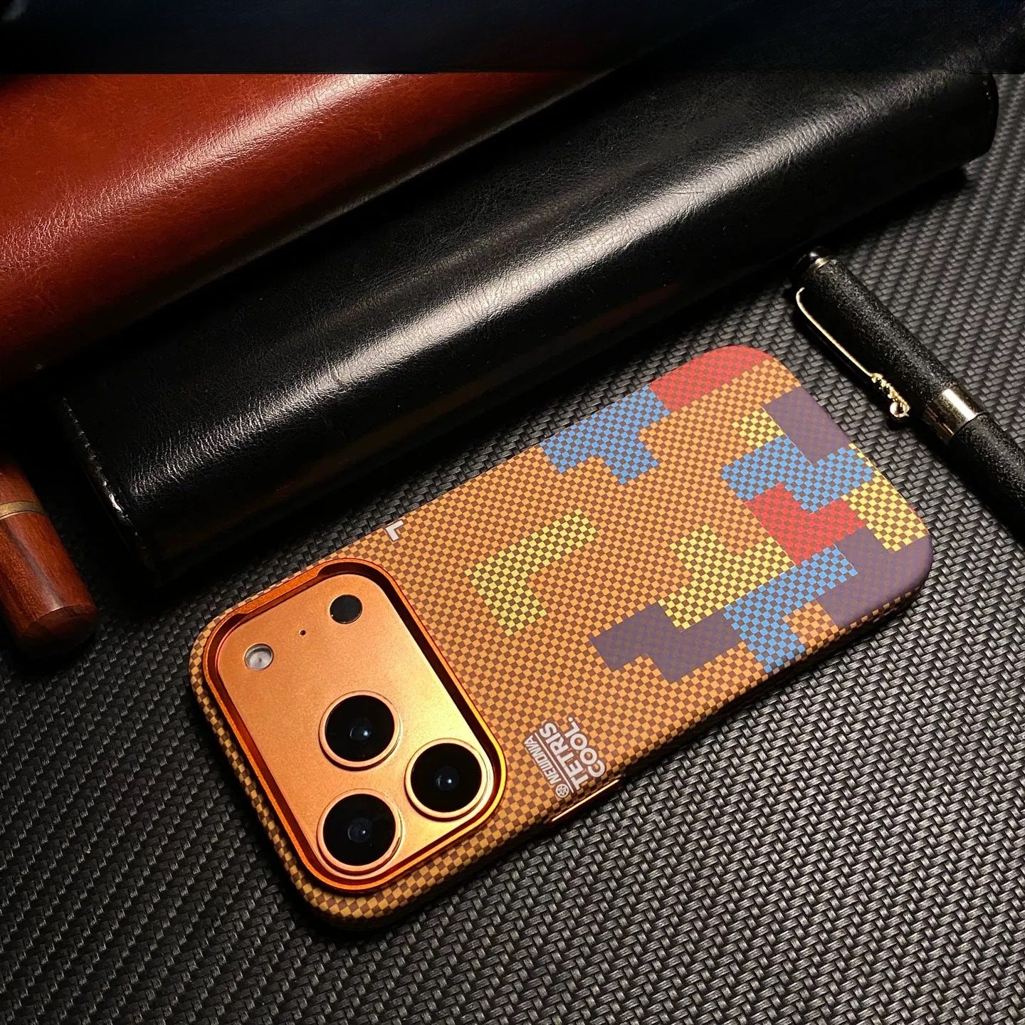 Apple IPhone Tetris Matte Skin-Feel Magnetic Phone Case (Exclusive)