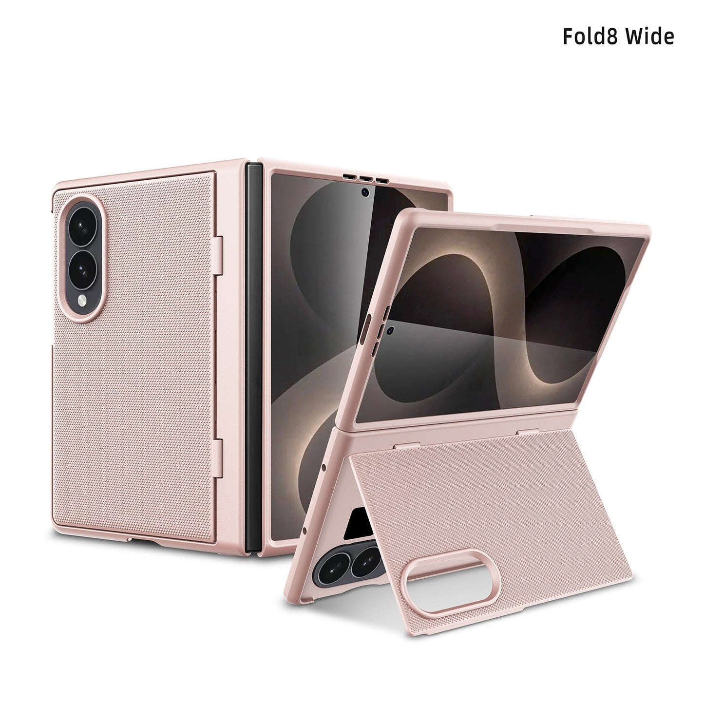 Samsung Fold series Wide Pc Oil Spray with Stand Case (Exclusive)