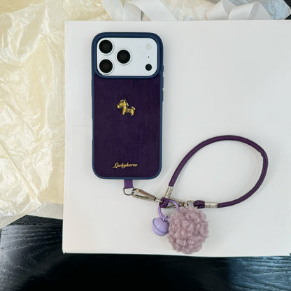 Apple iphone Velvet 3D Little Golden Horse (Exclusive)