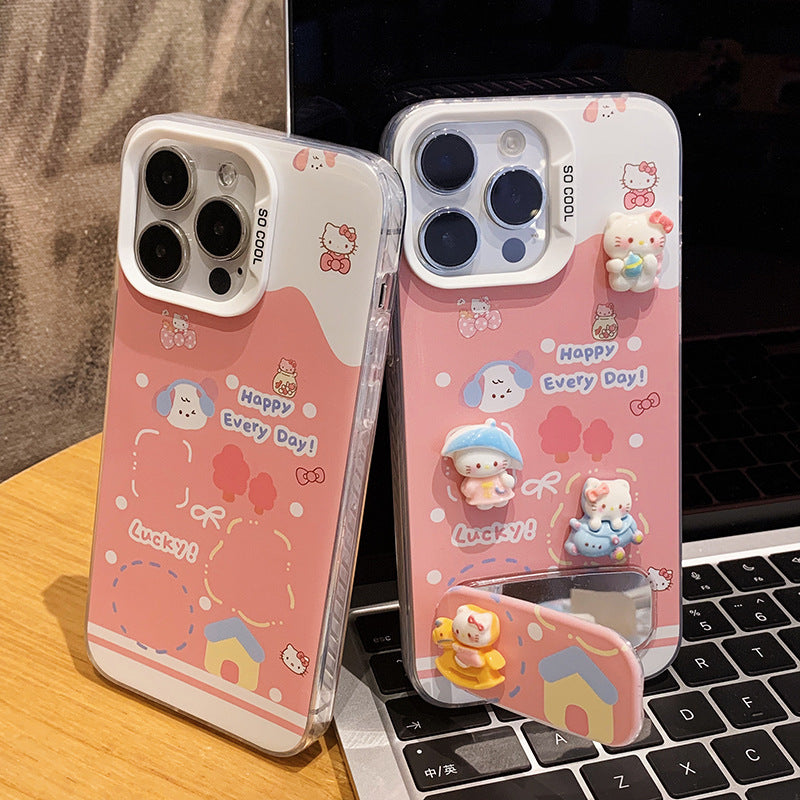 Apple Iphone Pink Hello Kitty Custom Doll with Stand  (Exclusive)