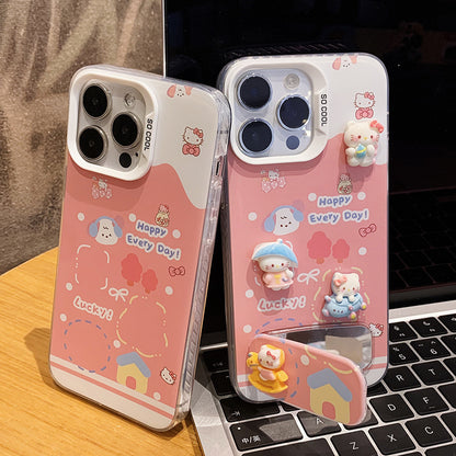 Apple Iphone Pink Hello Kitty Custom Doll with Stand  (Exclusive)