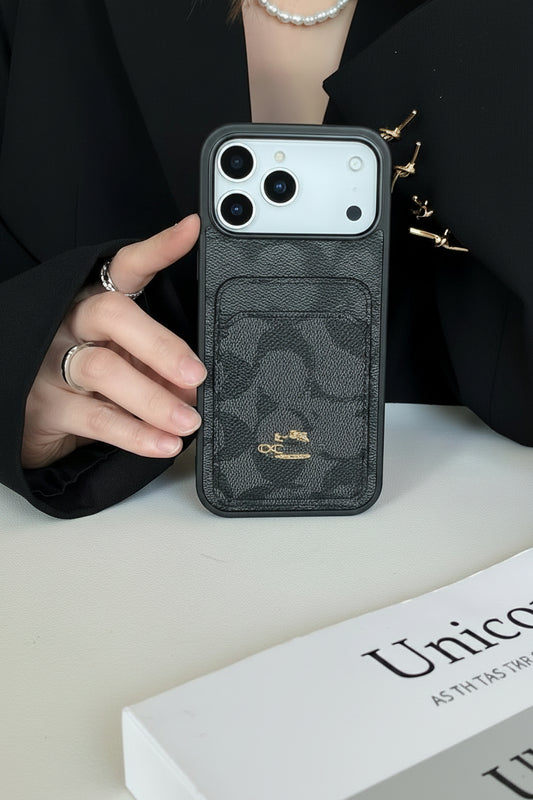 Apple iphone series Retro Denim Card Holder European and American Suitable Case (Exclusive)