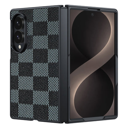 Samsung Fold Carbon Fiber Kevlar Lambskin Leather Foldable Protective Case (Exclusive)
