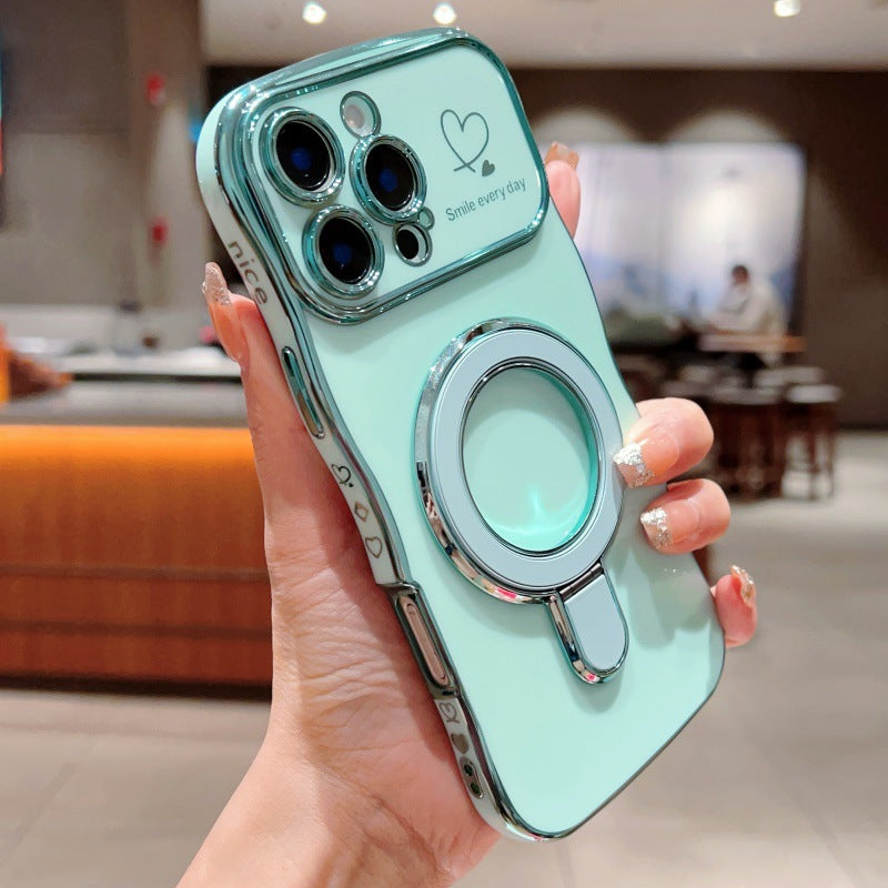 Apple Iphone New Wave Double Heart Large Window Case (Exclusive)