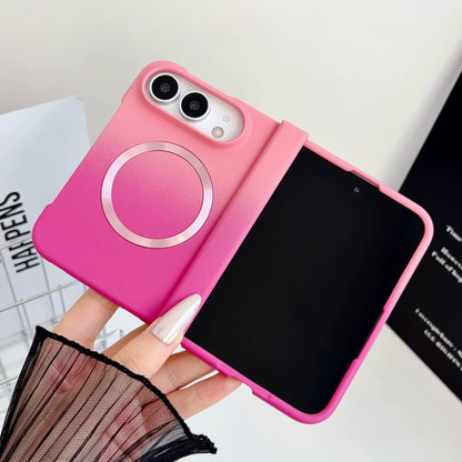 Apple Iphone Ultra Fold Liquid gradient magnetic folding three-piece case (Exclusive)