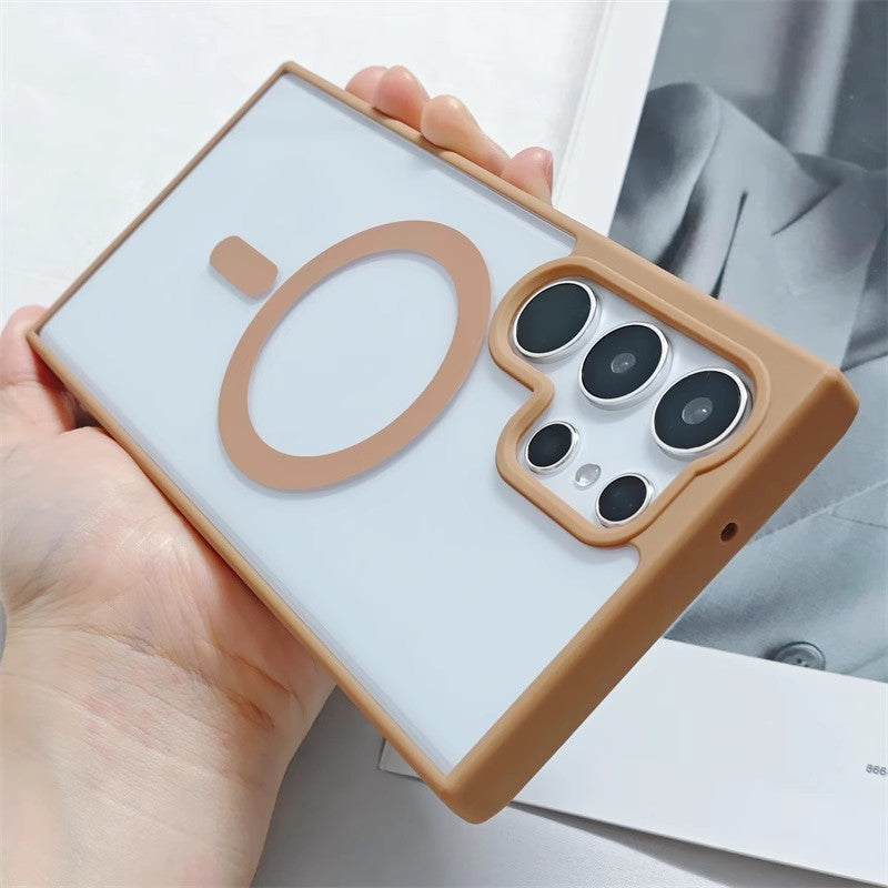 Samsung Ultra Series Transparent Acrylic Cover with Superior Drop-Resistant  (Exclusive)