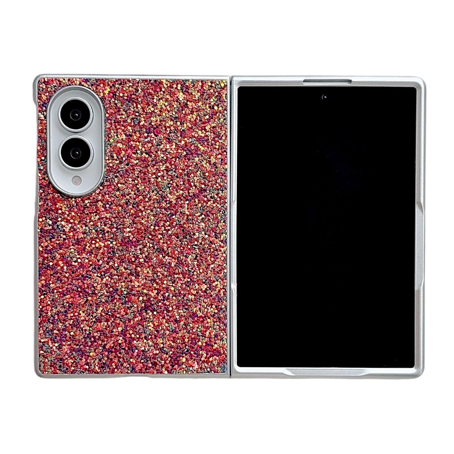 Samsung Z Fold gradient glitter phone case (Exclusive)