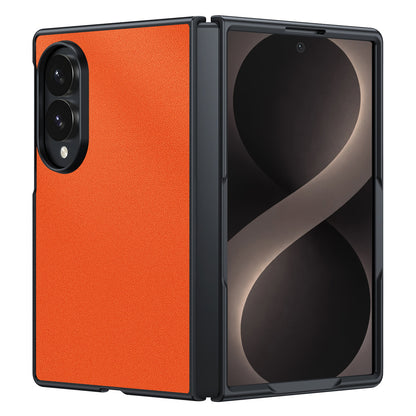 Samsung Fold Carbon Fiber Kevlar Lambskin Leather Foldable Protective Case (Exclusive)