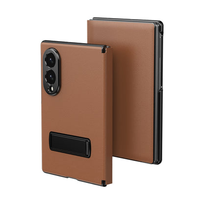 Samsung Fold series Cover Stand Leather Case (Exclusive)
