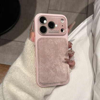 Apple Iphone Denim Pattern Suitable Film for Autumn and Winter Case (Exclusive)