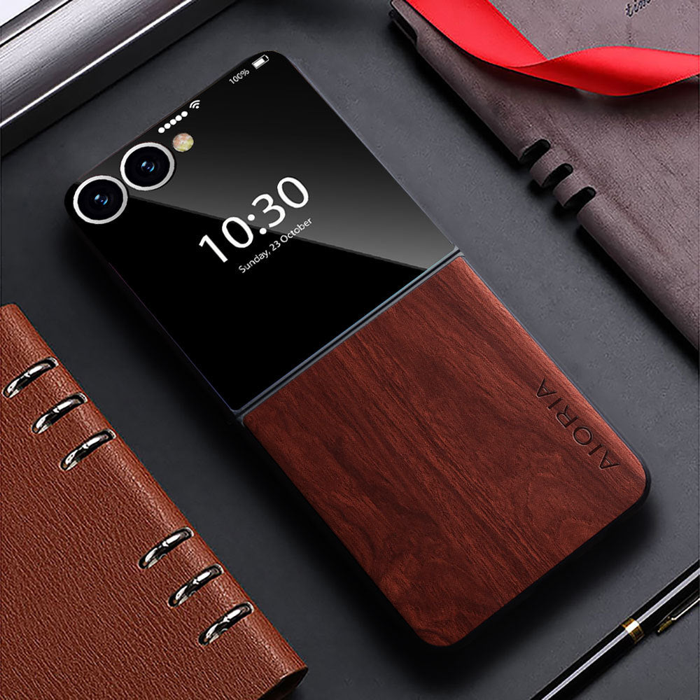 Samsung Fold & Flip Staggered Wood Grain Phone Case (Exclusive)