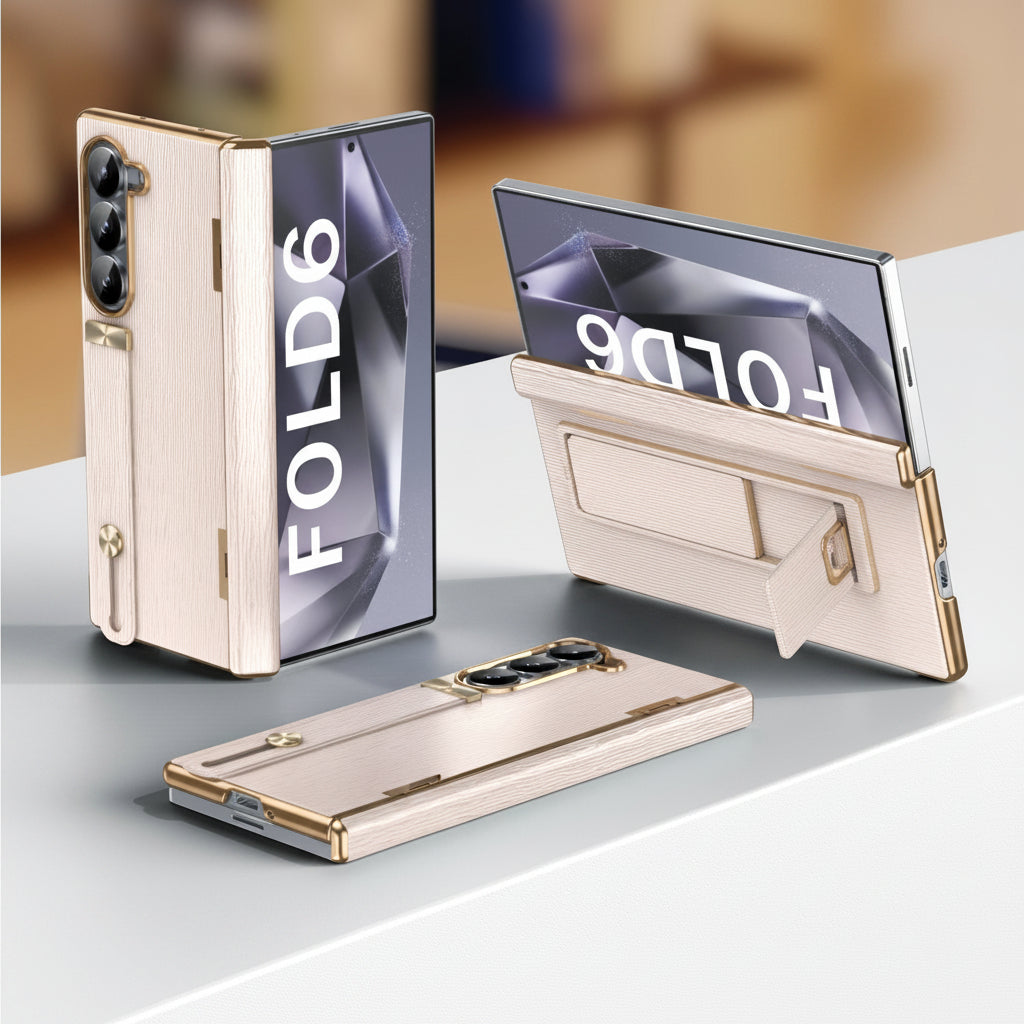 Samsung Z Fold Series Wind Shadow Hinge Wristband All-Inclusive Foldableing Mobile Phone Case (Exclusive)