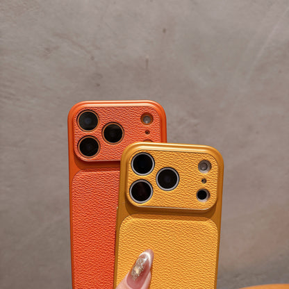 Apple Iphone Intantly Transforms Into Large View Business Style Lychee Textured Phone Case  (Exclusive)