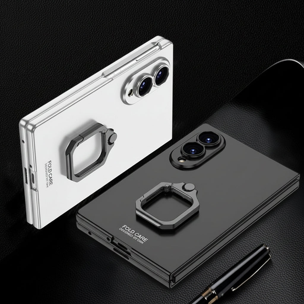 Samsung Foldable Protective Cover, Ring Stand, Anti-Fall Phone Case (Exclusive)