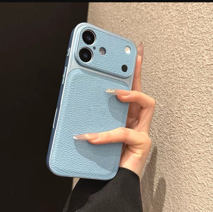 Apple Iphone Intantly Transforms Into Large View Business Style Lychee Textured Phone Case  (Exclusive)