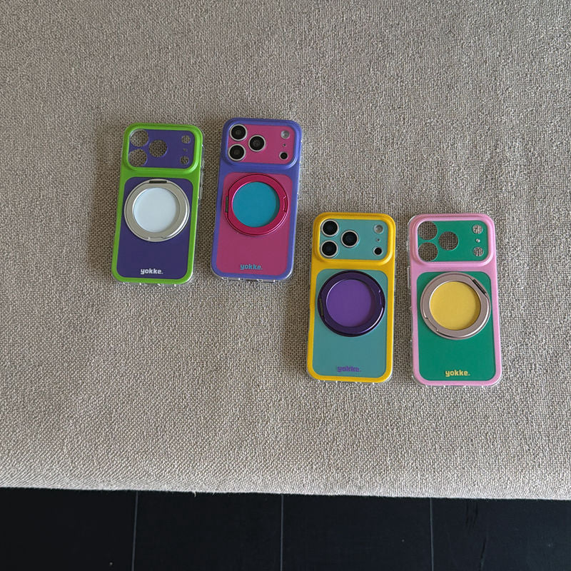 Apple Iphone 360-Degree Rotating Integrated Stand Suitable Case (Exclusive)