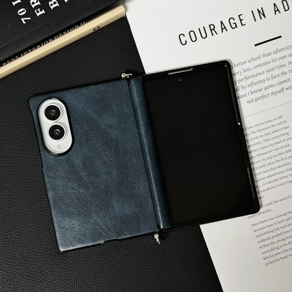 Samsung Fold series wide folding crazy horse phone case (Exclusive)