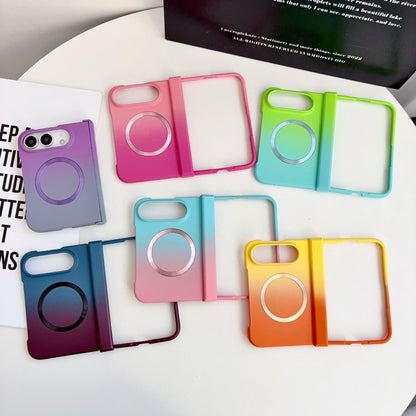 Apple Iphone Ultra Fold Liquid gradient magnetic folding three-piece case (Exclusive)