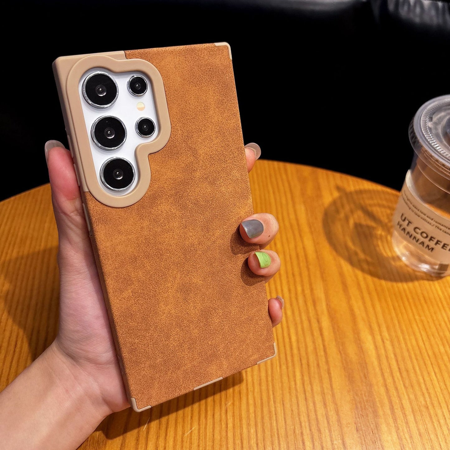 Samsung Ultra series Business Retro Suede Leather Phone Case (Exclusive)