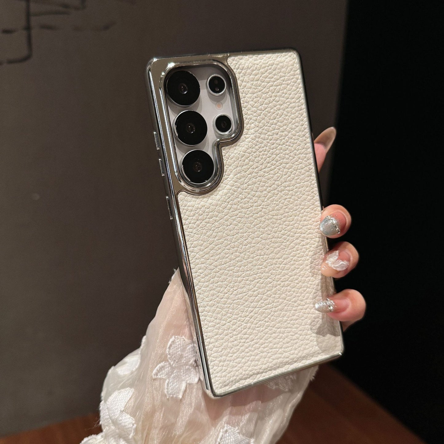 Samsung Ultra Series Electroplated Lychee Pattern Case (Exclusive)