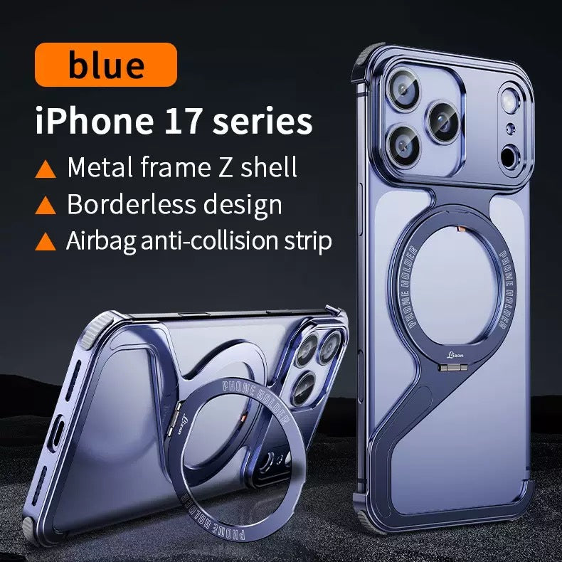 Apple Iphone Snap-On Z Shell Magnetic Stand Case (Exclusive)