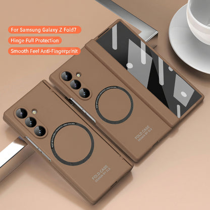 Samsung Fold series Extraordinary Magnetic Pen Slot Hinge All-Inclusive Protective Case (Exclusive)