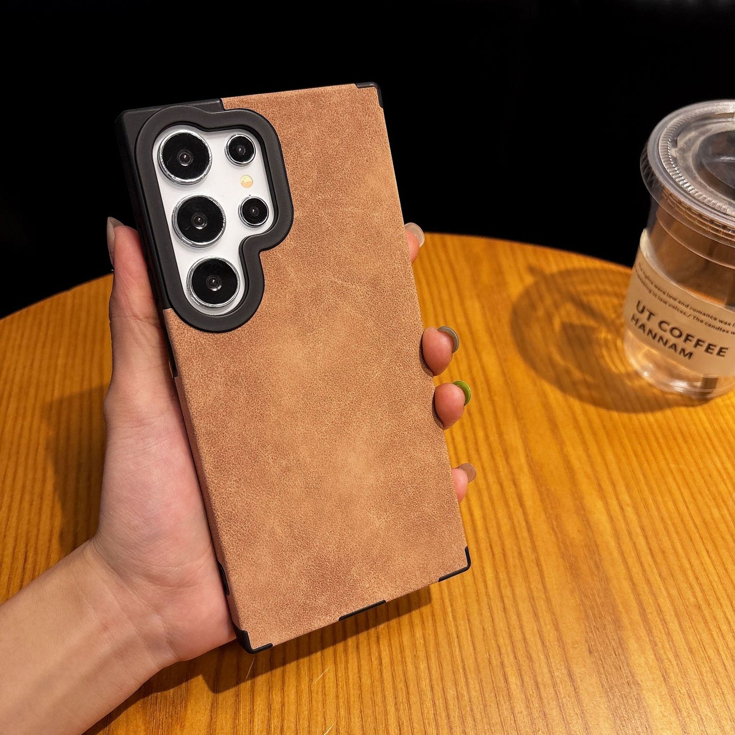 Samsung Ultra series Business Retro Suede Leather Phone Case (Exclusive)