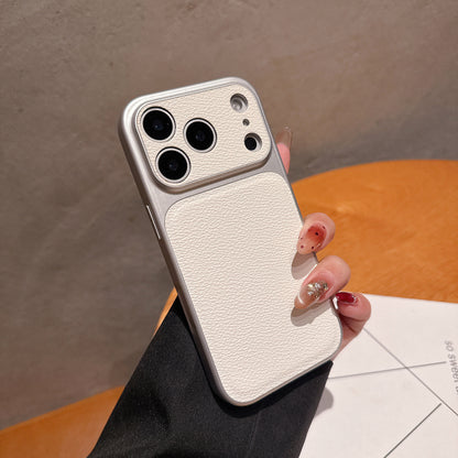 Apple Iphone Intantly Transforms Into Large View Business Style Lychee Textured Phone Case  (Exclusive)