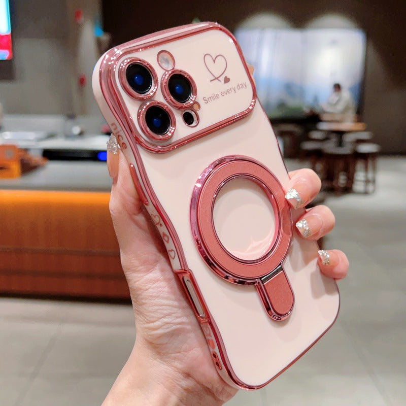 Apple Iphone New Wave Double Heart Large Window Case (Exclusive)