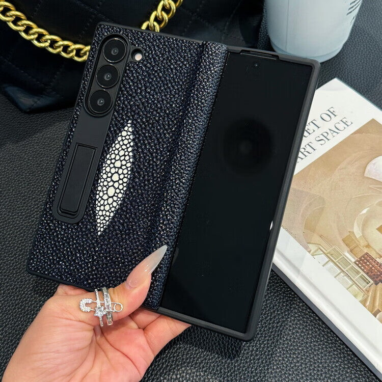 Samsung Fold series Genuine leather Case (Exclusive)