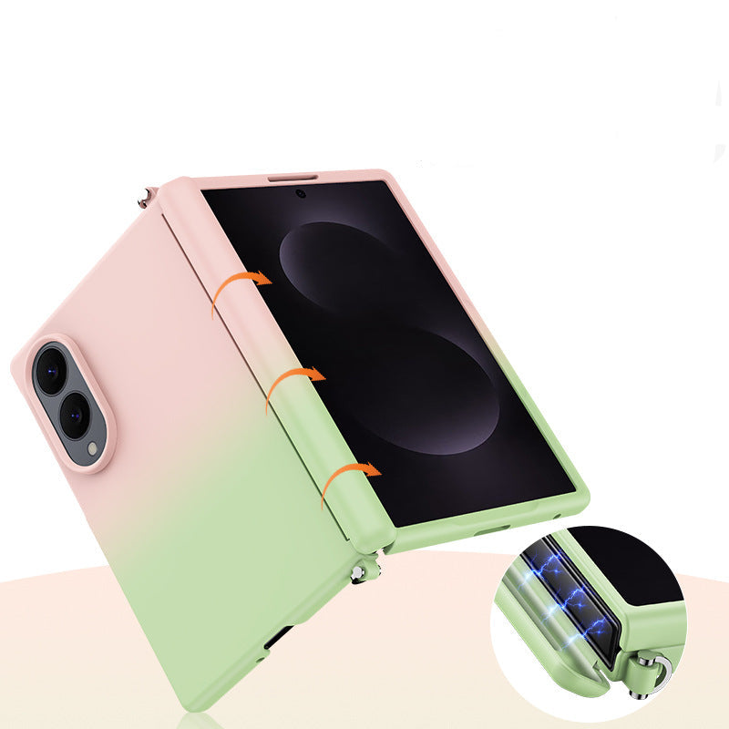 Samsung Fold Mirror Shield Skin-Like Texture Foldable Protective Case (Exclusive)