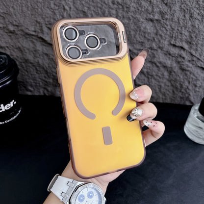 Apple Iphone series Imd Magnetic Lens Holder Anti-Fall Lens Film Case (Exclusive)