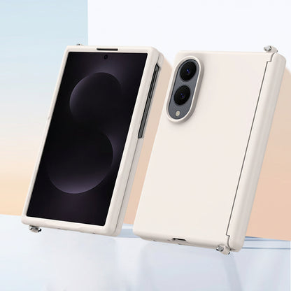 Samsung Fold Mirror Shield Skin-Like Texture Foldable Protective Case (Exclusive)