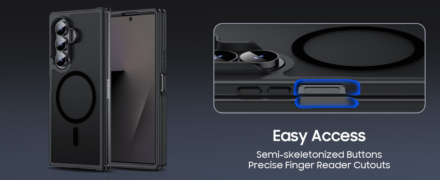 Samsung Fold series Matte Skin-Like Anti-Fall Protective Case (Exclusive)