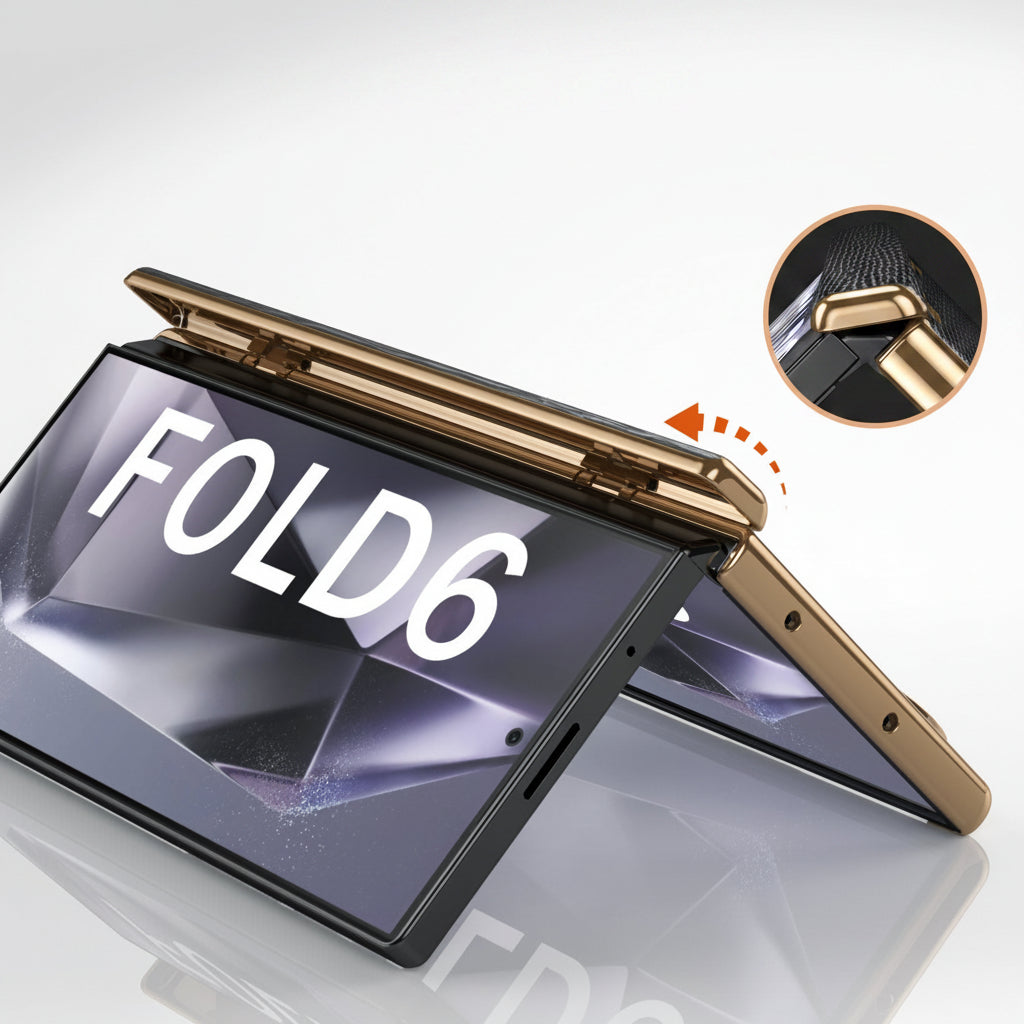 Samsung Z Fold Series Wind Shadow Hinge Wristband All-Inclusive Foldableing Mobile Phone Case (Exclusive)