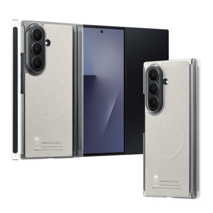 Samsung Fold series Vibrant color Trifold Magnetic Center Axis case (Exclusive)