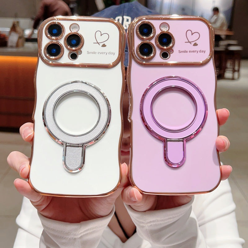 Apple Iphone New Wave Double Heart Large Window Case (Exclusive)
