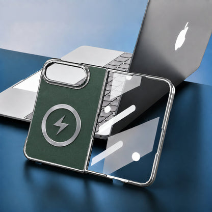 Apple Iphone Ultra series foldable screen magnetic phone with screen protector case (Exclusive)