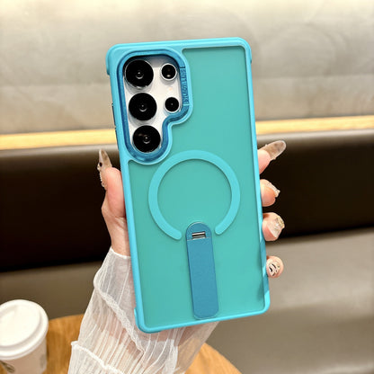 Samsung  Ultra Series Phone Case O3 Station Magnetic Suction 360 Rotation Bracket Cover  (Exclusive)