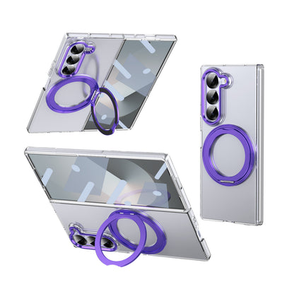Samsung  Fold series Magnetic Rotating Stand Wireless Charging  Case and Film Integrated Protective Case (Exclusive)