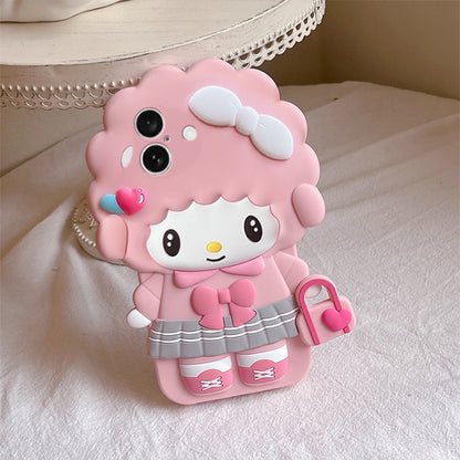 Apple iphone Playful and Fashionable Cartoon Biai Nuo Lamb Case (Exclusive)