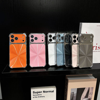 Apple Iphone Anti-Fall Cd Pattern Electroplating Case (Exclusive)