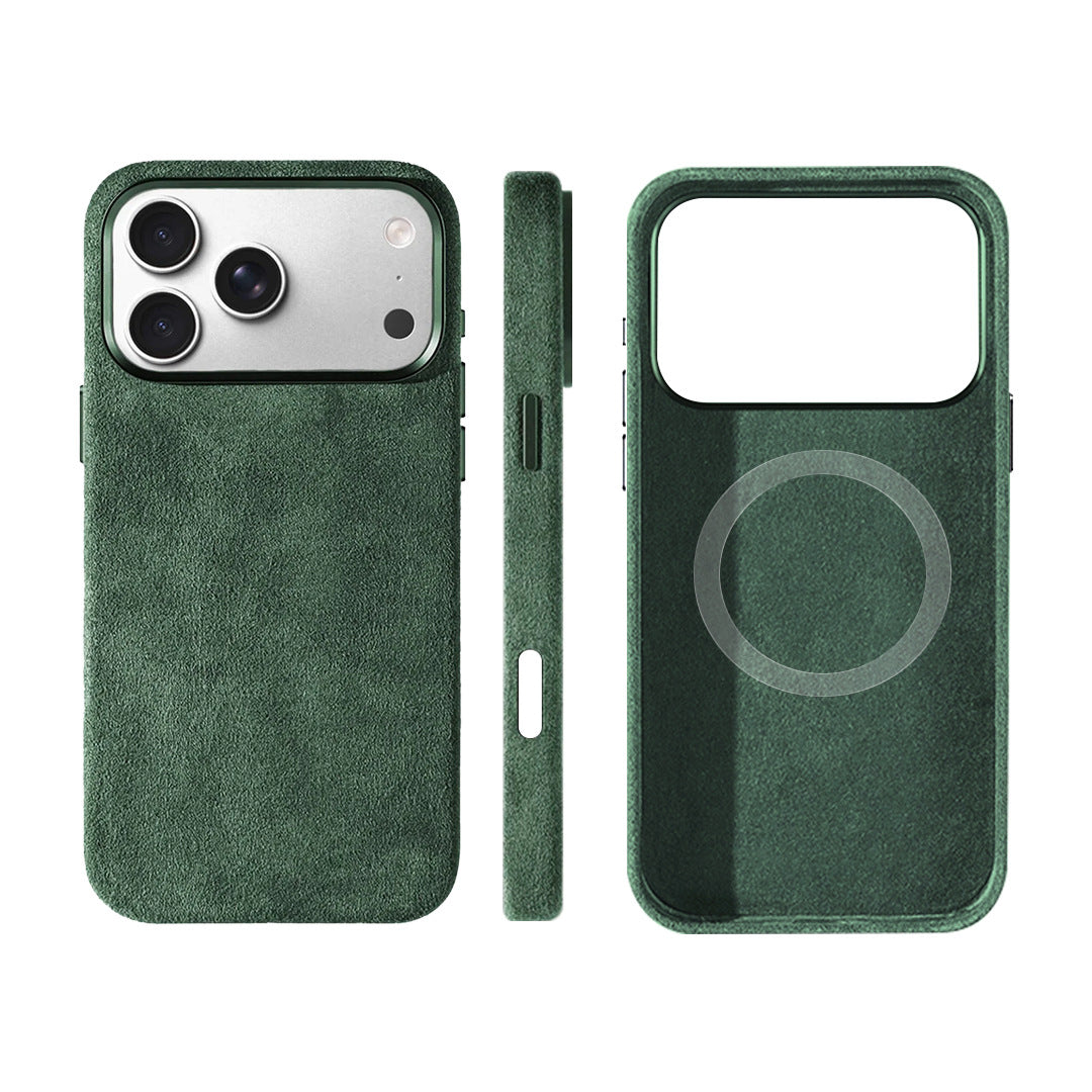 Apple Iphone series Suitable Alcantara Mobile Phone Case (Exclusive)