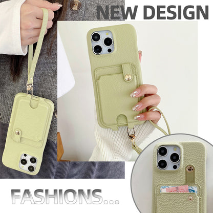 Apple Iphone Wallet Card Holder Mobile Phone Case (Exclusive)