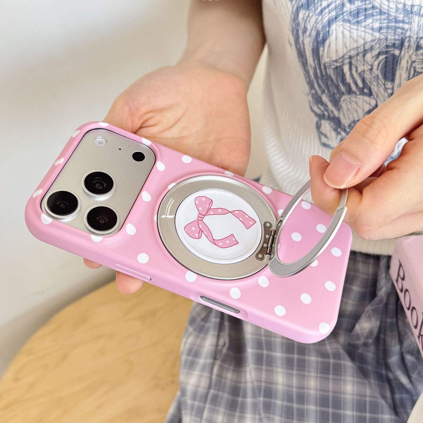 Apple iphone Splash-Ink Dachshund Rotating Pivot Case (Exclusive)