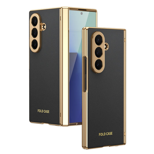 Samsung Fold & Flip series Desert Gold with Integrated Film and Hinge case (Exclusive)